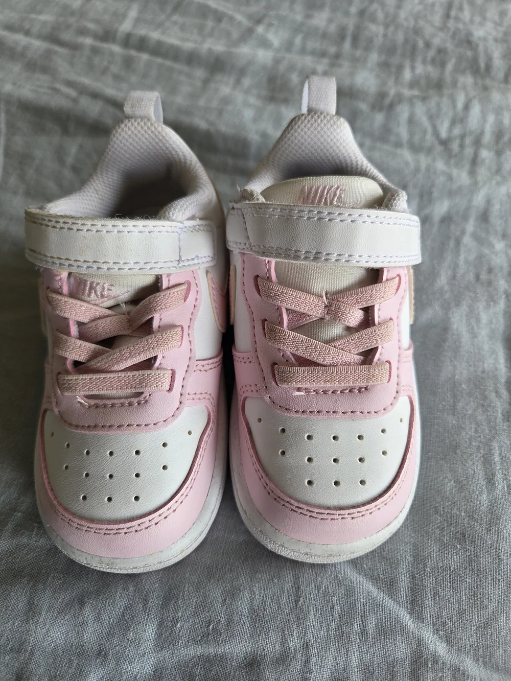 Nike | Kids Pink Court Borough Sneakers
